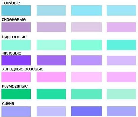 Цвета кровати